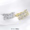 10 Gems Full Moissanite Promise Sparkling Flawless  Wedding S925 Sterling Silver Ring - Silver Color Silver