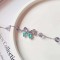 Korean Drama Nevertheless Butterfly Double Color Bracelets - Silver