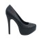 Kissable-11 - Black Glitter Pu SPECIAL