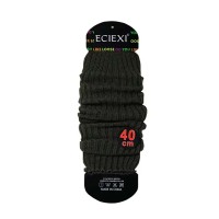 Balletcore Classic Essentials Knit Sports Aerobics Leg Warmers Leggings - Army Green