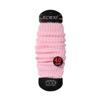 Balletcore Classic Essentials Knit Sports Aerobics Leg Warmers Leggings - Pink