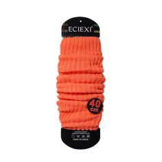 Balletcore Classic Essentials Knit Sports Aerobics Leg Warmers Leggings - Orange