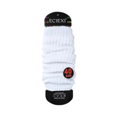 Balletcore Classic Essentials Knit Sports Aerobics Leg Warmers Leggings - White