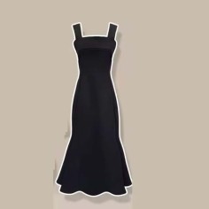Autumn Style Korean Kpop Kdrama Bowtie Skirts - Black Polyester Cotton