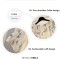 Spring Summer Style Korean Kpop Kdrama Flower Printed Tops Short Sleeve Blouse Shirt with Short 2 pcs Set - White Beige Polyester Cotton