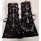 Punk Kpop Harajuku Y2k Gothic Accessories Leg Warmers - Black Polyester