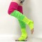 Soft Knitted Leg Cover Body Cover Yoga Dance Leggings Leg Warmers - Multicolor
