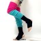 Soft Knitted Leg Cover Body Cover Yoga Dance Leggings Leg Warmers - Multicolor