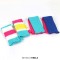 Ribbed Bright Footless 80s Neon Colored Aerobics Knit Sweet Leg Warmers Leggings - Blue HotPink