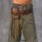 Mediaval Concept Cosplay Steampunk Pirate Costume Bohemian Pouch Belt Bag - Brown
