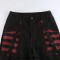 Punk Kpop Harajuku Y2k High Waist Pant Grunge Cargo Pants Mall Gothic Baggy Techwear Looking Pants - Black Cotton