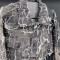 Punk Kpop Harajuku Y2k Streetwear Street Tide Loose Handsome Thick Wash Wearproof Jacket - Gray Denim
