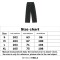 Punk Kpop Harajuku Y2k High Waist Pant High Street Light Black Straight Jeans Wide Leg Baggy Pants - Black Denim