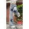 Punk Kpop Harajuku Star Decorated Punk Trashy Pants - Blue Denim