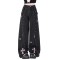 Punk Kpop Harajuku Cross Decorated 2000s Trashy Gothic Pants - Black Denim