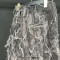 Punk Kpop Harajuku Y2k Streetwear Street Multi-dimensional Pocket Loose Straight Wide Leg Pants - Gray Denim