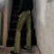 Slim Cargo Pocket 2000s Grunge Gothic Retro Punk Kpop Harajuku E-Girl Pants - LightBlue Denim