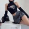 Summer Style Kpop Grunge Punk Spider Print Tank Top - Black Cotton