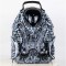 Y2K Fashion Special Shaped Alien Soldier Warrior Street Punk Gothic Creative Designed Backpack - Gray Faux Leather