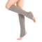 Soft Knitted Leg Cover Body Cover Yoga Dance Leggings Leg Warmers - Gray