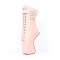 Wedge Heelless Sexy Punk Goth Pinup Lockable Ballet Boots - 15 Colors