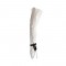 Pointed Toe Stiletto Lobster Claw Heels Gothic Fetish Corset Ballets Boots with Lock - White