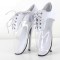 Ballet Pumps Sexy Transparent Clear Dancer Lobster Claw Pumps - 15 Colors