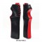 Lobster Claw Heelless Gothic Fetish Corset Ballets Lace Up Platforms - Black Red