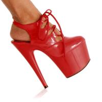 Karo Shoes 617 Red Patent/Red