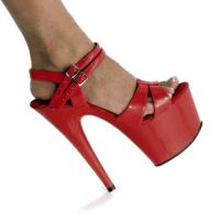 Karo Shoes 707 Red Patent/Red