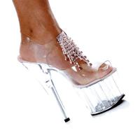 Karo Shoes 959 Clear-Baby Pink/Clear