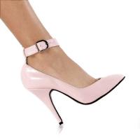 Karo Shoes 0042-H Baby Pink Patent