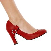 Karo Shoes 878 Red Leather