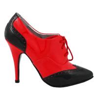Karo Shoes 3131 Red/Black Patent