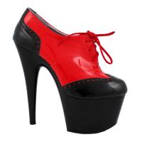 Karo Shoes 3132 Red-Black Patent/Black
