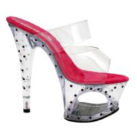Karo Shoes 3134 Clear with Rhinestones