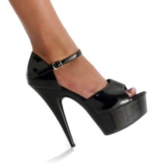 Karo Shoes 12 Black Patent/Black