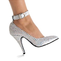 Karo Shoes 0042-H White Lace