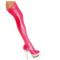 Karo Shoes 418 Stretch Hologram Dots in 6 Colors on Clear
