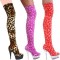 Karo Shoes 418 Leopard Stretch Fabric - in 4 Colors