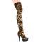 Karo Shoes 418 Leopard Stretch Fabric - in 4 Colors