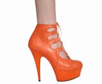 Karo Shoes 0515 - Orange Leather