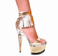 Karo Shoes 3274 - Gold Leather