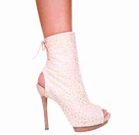Karo Shoes 3286A/B - Beige Croko