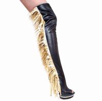 Karo Shoes 3307 - Black & Gold Leather