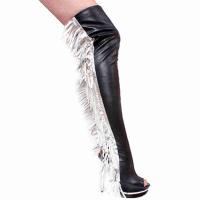 Karo Shoes 3307 - Black & Silver Leather