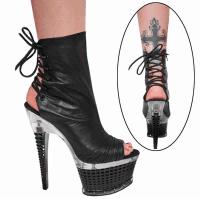 Karo Shoes 3310A/B - Black Leather