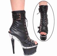 Karo Shoes 3313A/B - Black Leather