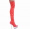 Karo Shoes 418 Leopard Stretch Fabric - in 4 Colors