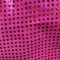 Karo Shoes 418 Stretch Hologram Dots in 6 Colors on Clear